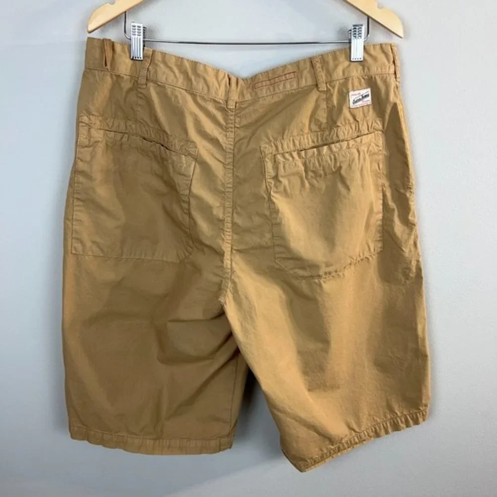 Guess Jeans‎ Shorts 36 Mens Khaki Utility Pockets 100% Cotton